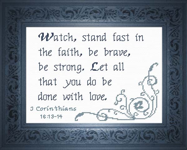 Stand Fast - I Corinthians 16:13-14